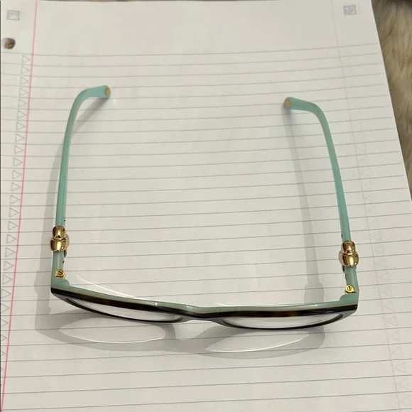 Tiffany & Co +2.00 readers. Stylish Black and Blue readers. Excellent condition - Picture 2 of 9